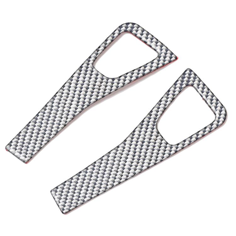 For Tesla Model 3 2017-2022 / Y 2020-2024 4pcs/Set Carbon Fiber Car Door Switch Panel Decorative Sticker