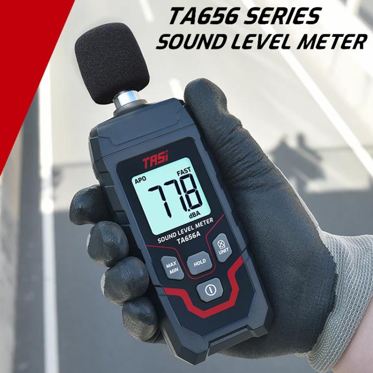 TRSI TA656A Digital Noise Measuring Meter Decibel Detector Device