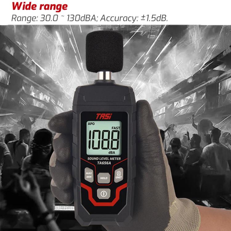 TRSI TA656A Digital Noise Measuring Meter Decibel Detector Device