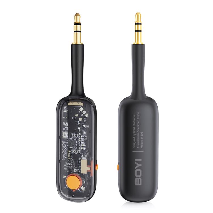 BOYI BY306 AUX Car FM Transmitter Wireless Bluetooth 5.3 Receiver