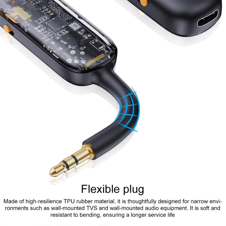 BOYI BY306 AUX Car FM Transmitter Wireless Bluetooth 5.3 Receiver