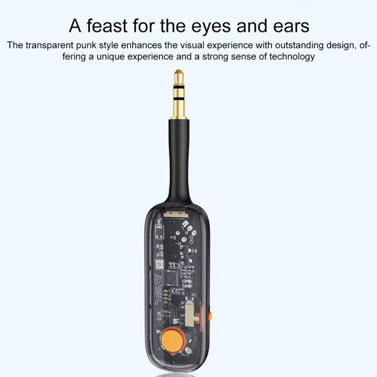 BOYI BY306 AUX Car FM Transmitter Wireless Bluetooth 5.3 Receiver