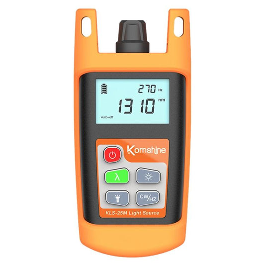 Komshine KLS-25m Dual Wavelength Handheld Fiber Optic Line Tester