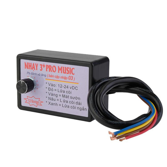 12V / 24V Universal Car Horn Controller 12 Sound Effects Sound Control Speaker