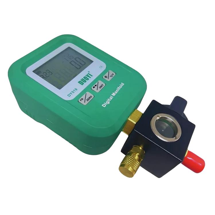 DUOYI DY519 Digital Manifold Gauge Air Conditioning Fluoride Meter
