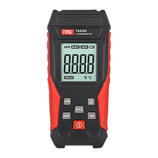 TRSI TA610A Industrial Handheld K-Type Thermocouple Thermometer, Single Channel, without Ambient Temperature