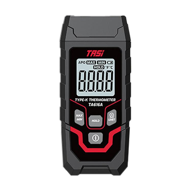 TRSI TA616A Industrial Handheld K-Type Thermocouple Thermometer, Single Channel, Basic Version