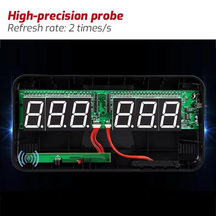 TRSI TA623B Industrial Wall-mounted Thermometer Hygrometer, External 5-meter Probe