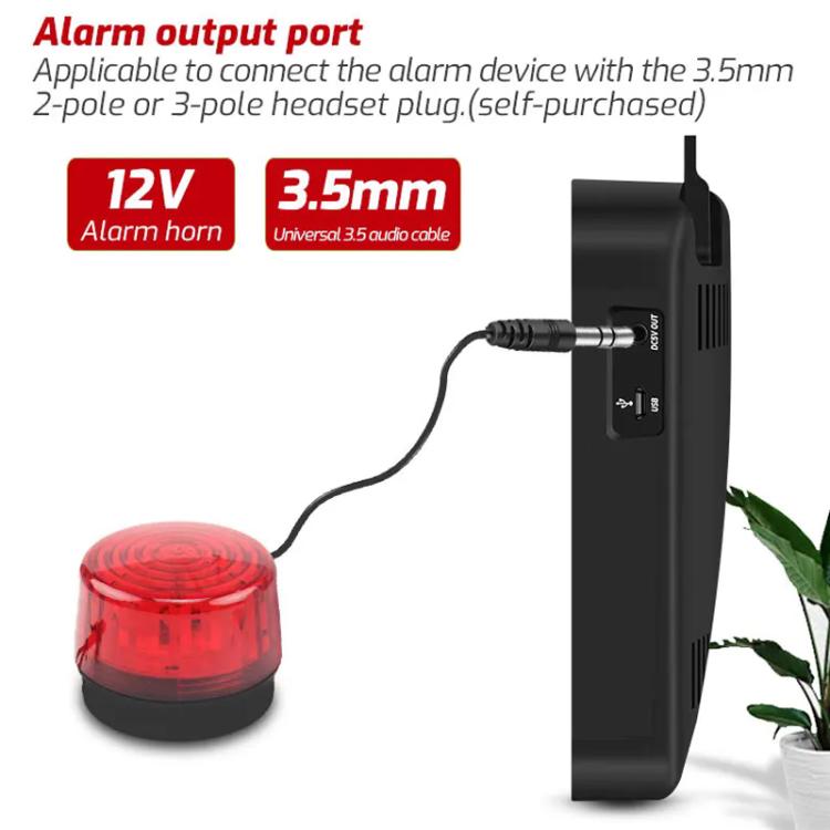 TRSI TA654B Large Screen Wall-mounted Noise Meter Decibel Detector Device