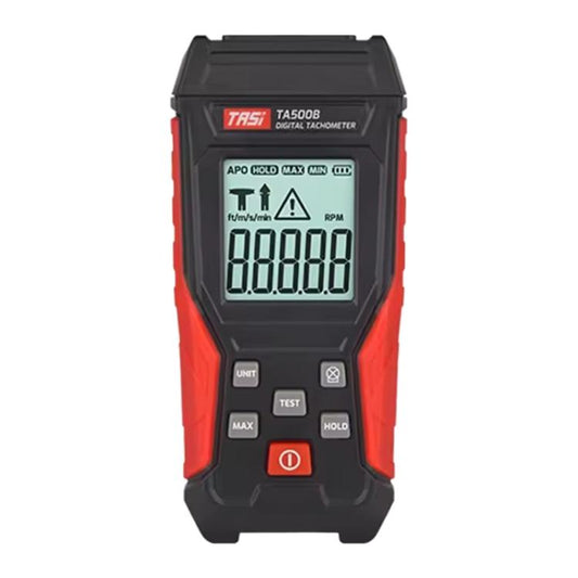 TASI TA500B Contact Measurement Laser Tachometer Digital Display Measuring Speed Meter