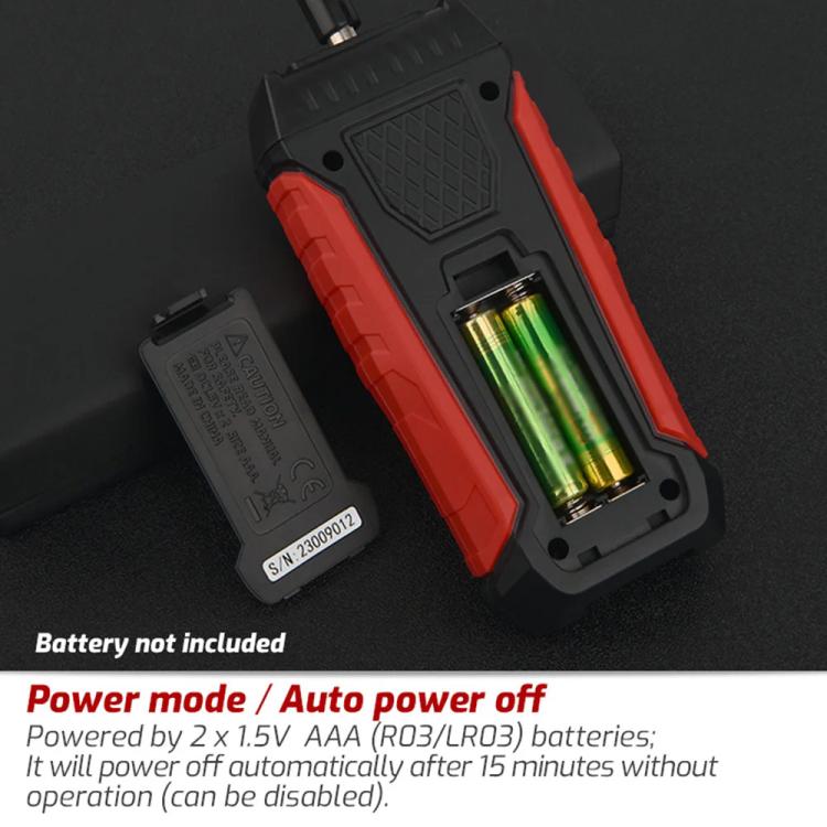 TASI TA500B Contact Measurement Laser Tachometer Digital Display Measuring Speed Meter