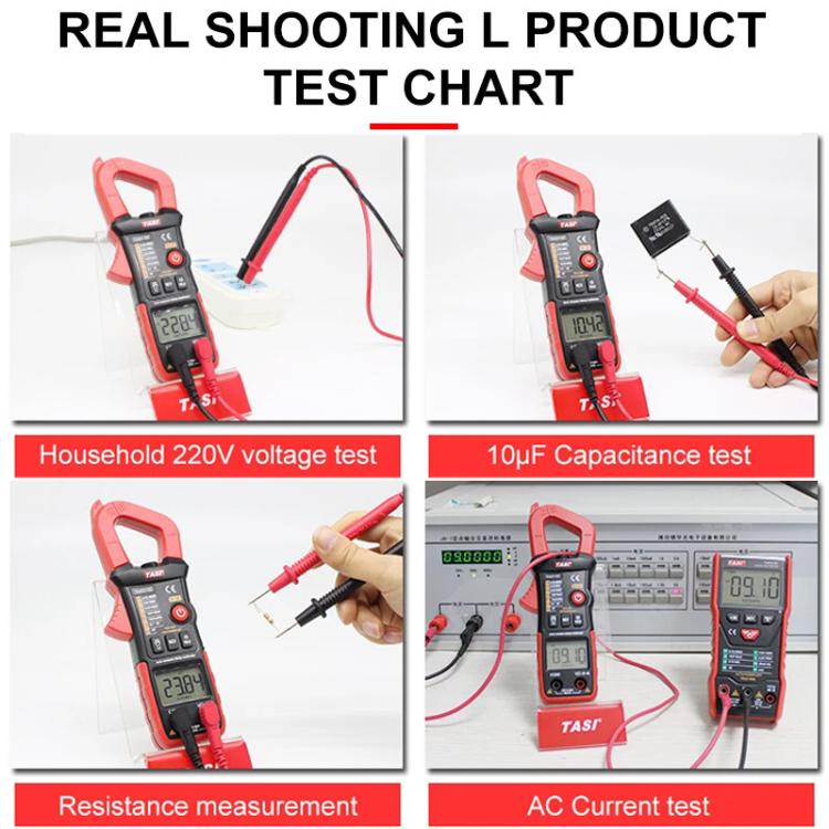 TRSI TA8315A Clamp Meter High Accuracy AC DC Voltage Ammeter