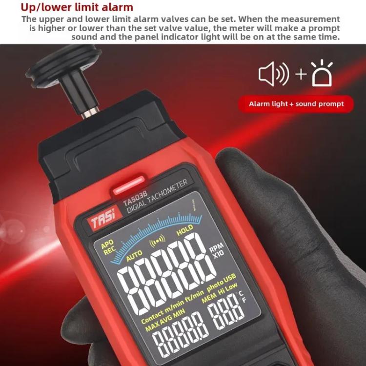 Portable Measuring Speed Meter Digital Display Laser Tachometer