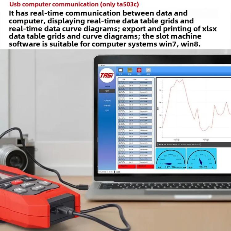 Portable Measuring Speed Meter Digital Display Laser Tachometer