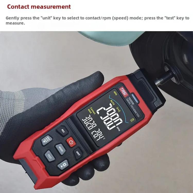 Portable Measuring Speed Meter Digital Display Laser Tachometer