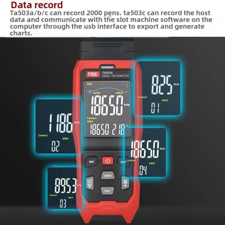 Portable Measuring Speed Meter Digital Display Laser Tachometer