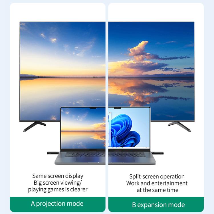 Q50 Leather Texture Wireless HDMI Video Transmitter and Receiver Extender Adapter