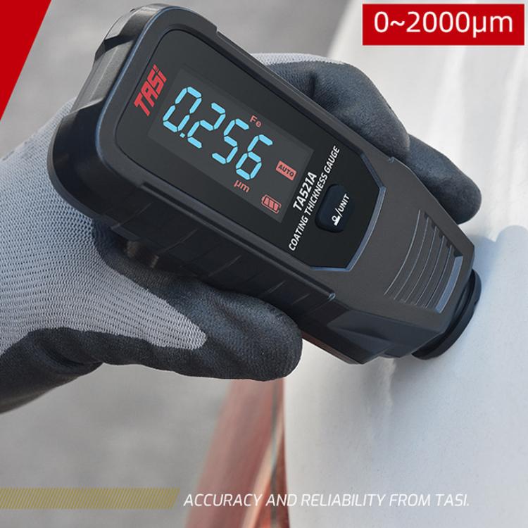 TASI TA521A Car Paint Film Meter Paint Surface Tester Coating Thickness Gauge