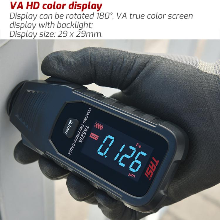 TASI TA521A Car Paint Film Meter Paint Surface Tester Coating Thickness Gauge