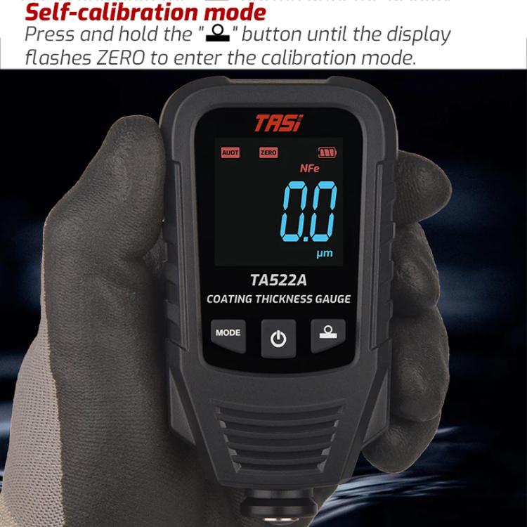 TASI TA522A Car Paint Film Meter Paint Surface Tester Coating Thickness Gauge