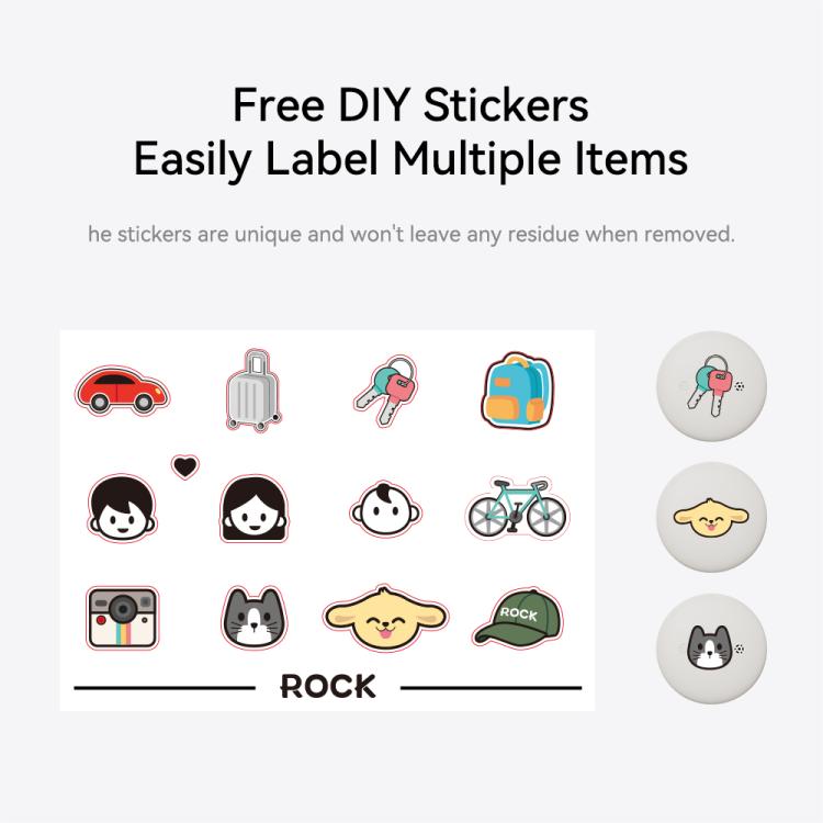 ROCK Tag Wireless Smart Tracker Positioning Anti-lost Device