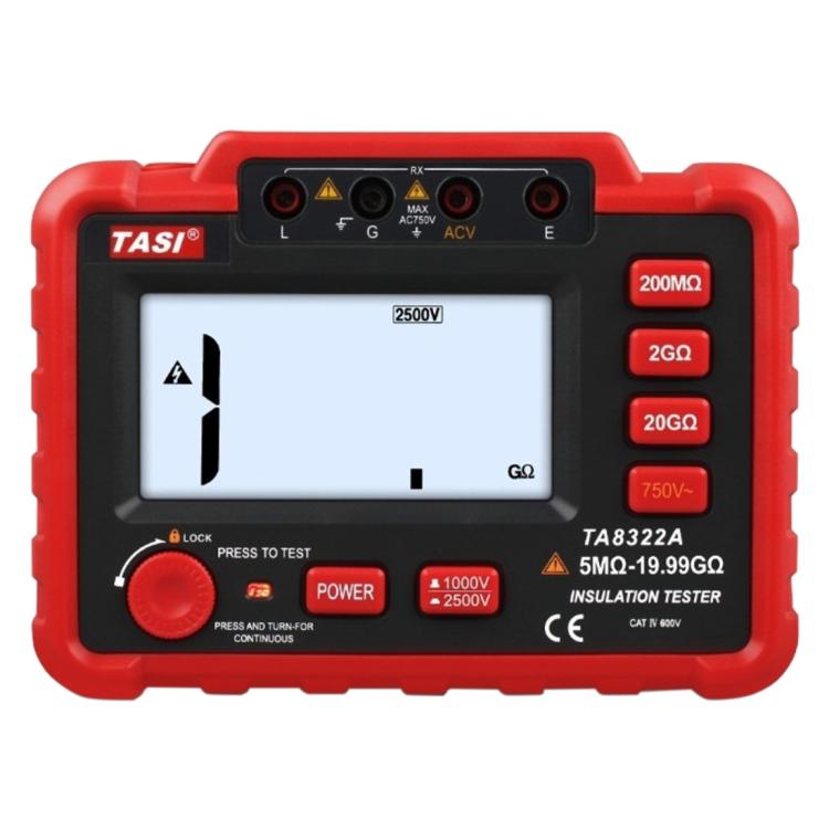 TASI TA8322A High Voltage Digital Electronic Meter Insulation Resistance Tester