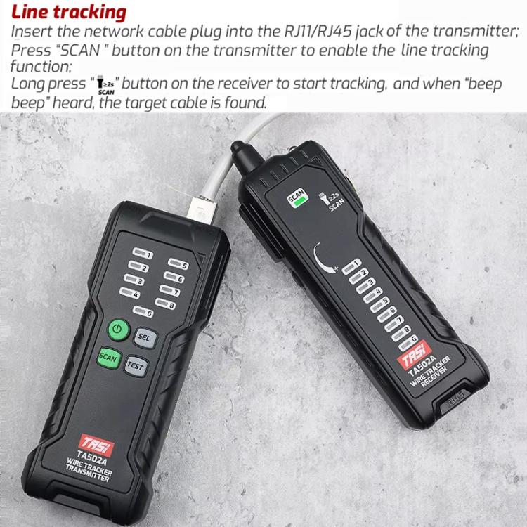TASI TA502A Multi-function Anti-interference Network Cable Tester