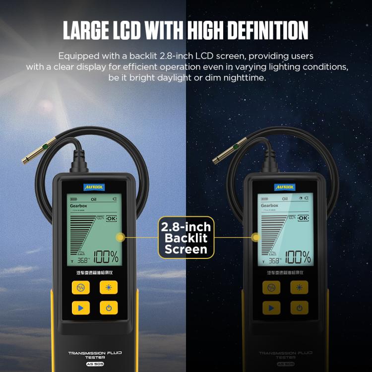 AUTOOL AS505 Car Gearbox Oil Test Detector Transmission Fluid Quality Diagnostic Tool