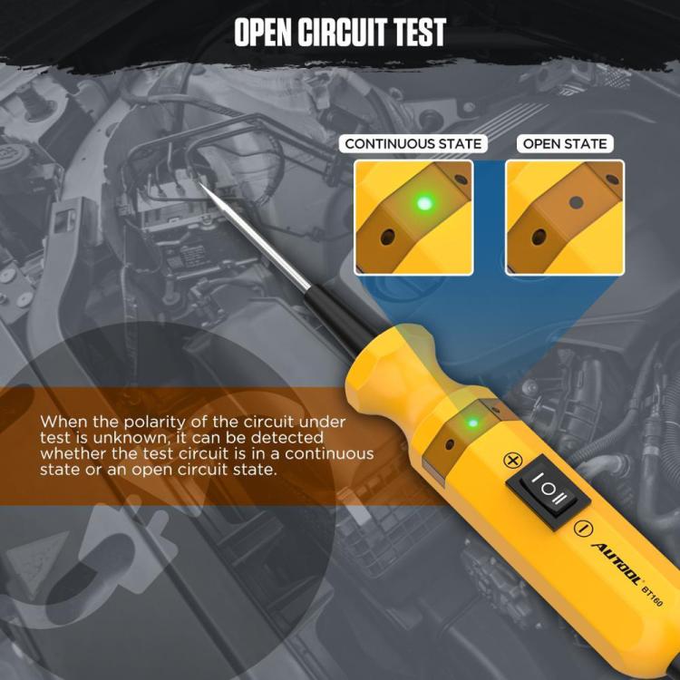 AUTOOL BT160 Car Multifunctional Electrical Circuit Tester Short Circuit Diagnostic Tool