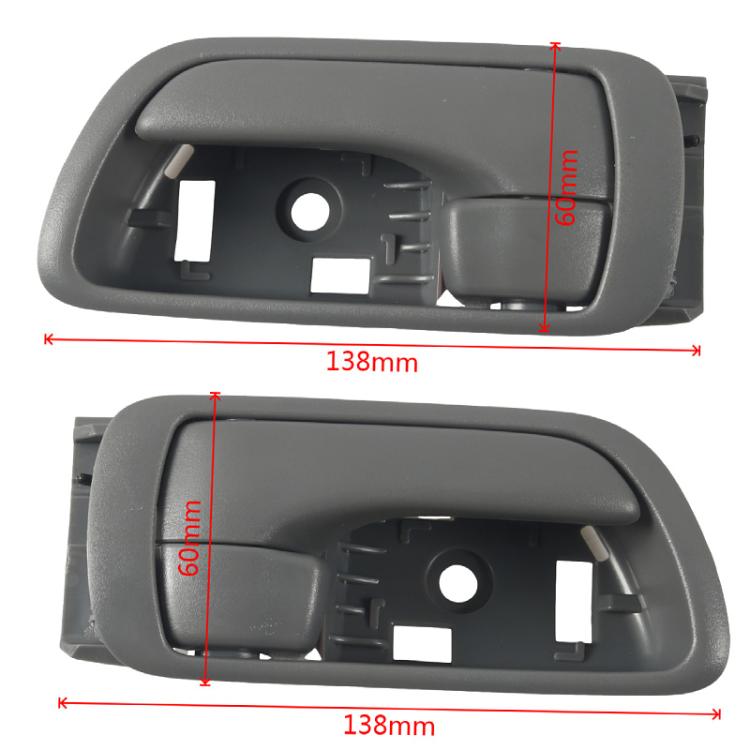 Pair Car Left and Right Door Inside Handle for Toyota Camry 2002-2006 69205-AA021, 69206-AA021