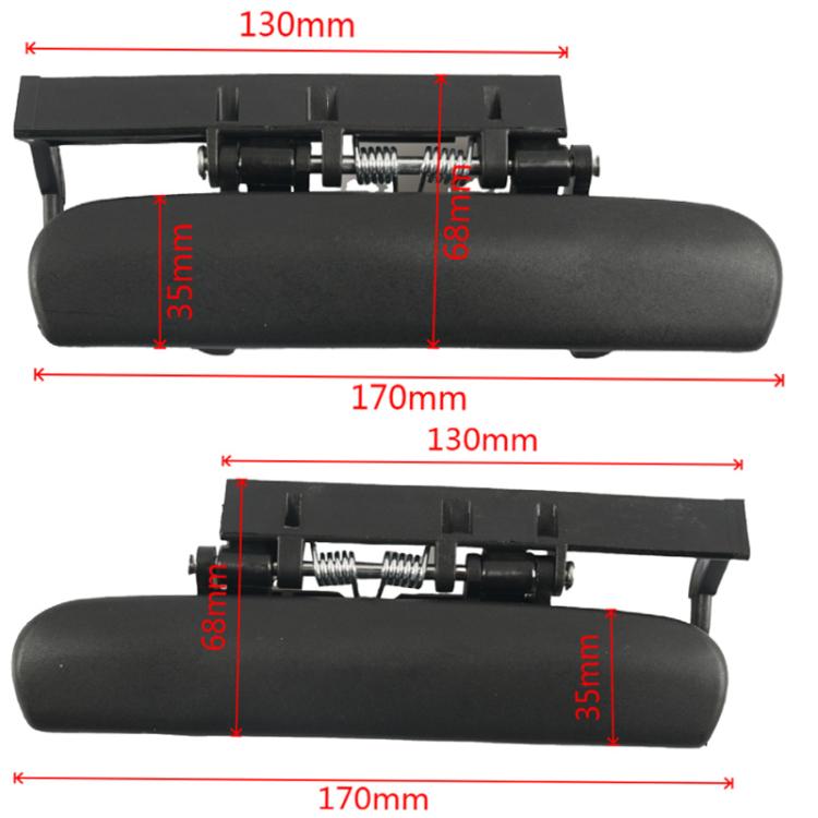 Pair Car Left and Right Door Outside Handle for Citroen Xsara 1997-2005 9101L9, 9101L8