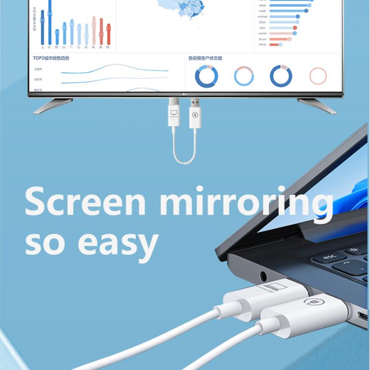 Measy AM18051 HDMI Wireless Transmitter Receiver Screen Mirroring Cable