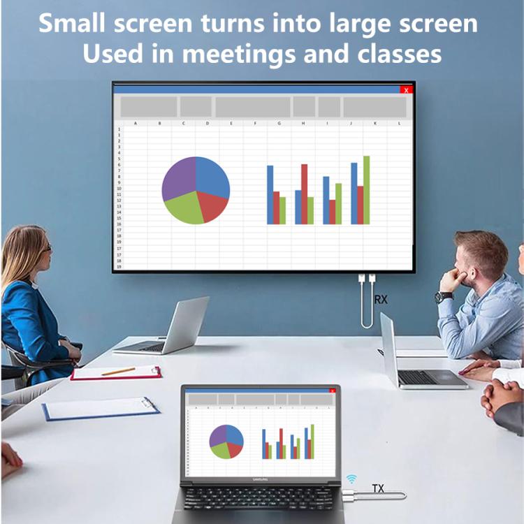 Measy AM18051 HDMI Wireless Transmitter Receiver Screen Mirroring Cable