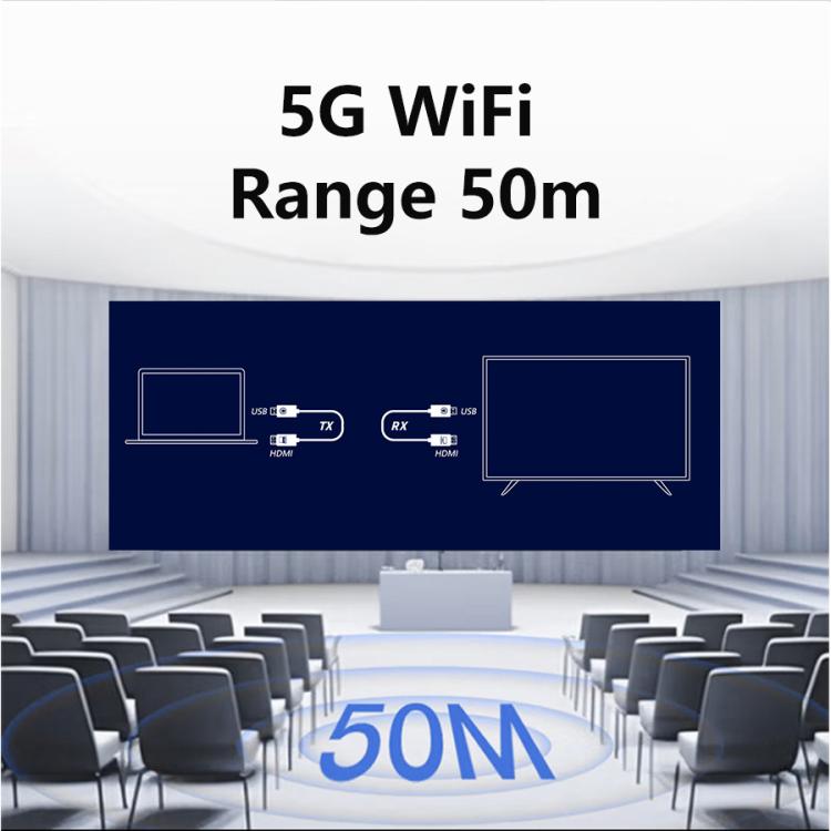 Measy AM18051 HDMI Wireless Transmitter Receiver Screen Mirroring Cable