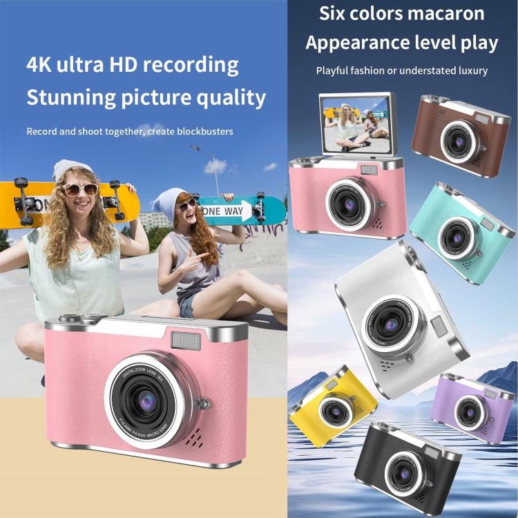 LK007 2.4 inch HD CCD Camera Retro Kids Camera