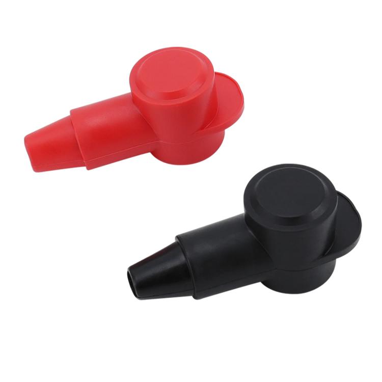 3 Pairs / Set Car Battery Pile Head PVC Protective Cover