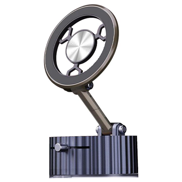 BDK101 Vacuum Adsorption Magnetic Folding Car Phone Holder