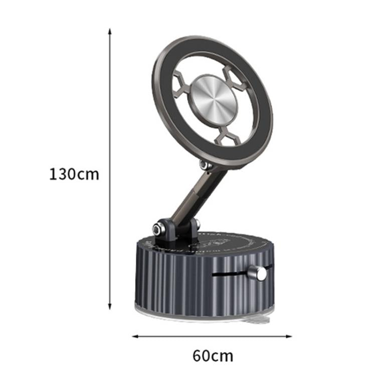 BDK101 Vacuum Adsorption Magnetic Folding Car Phone Holder