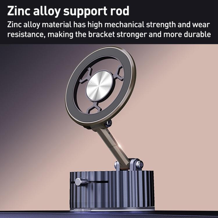 BDK101 Vacuum Adsorption Magnetic Folding Car Phone Holder