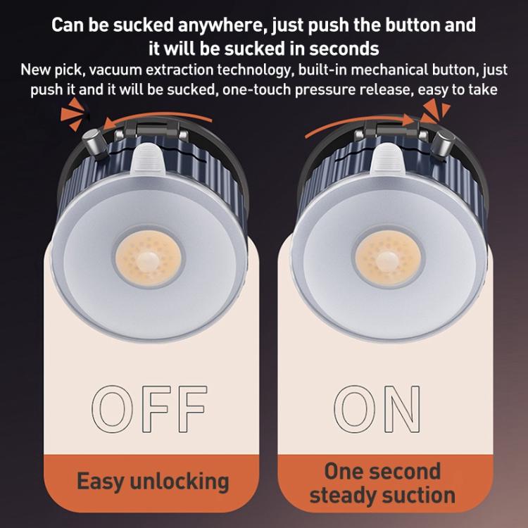 BDK101 Vacuum Adsorption Magnetic Folding Car Phone Holder