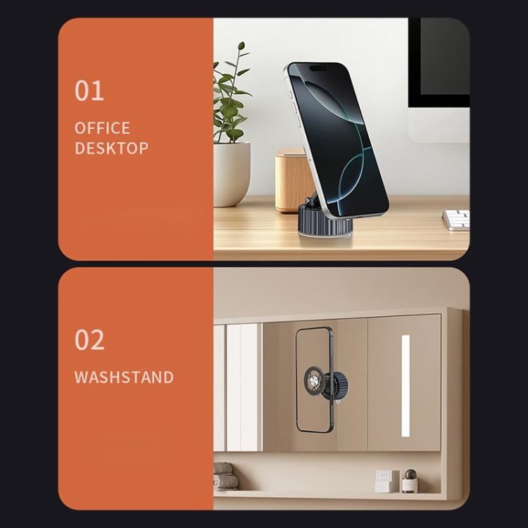 BDK101 Vacuum Adsorption Magnetic Folding Car Phone Holder