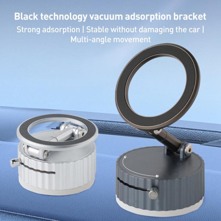 BDK104 Vacuum Adsorption Magnetic Folding Car Phone Holder