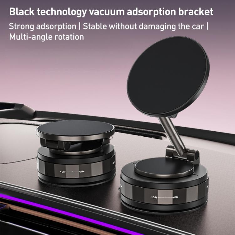 CCT30-2F Rotating Vacuum Adsorption Magnetic Car Phone Holder