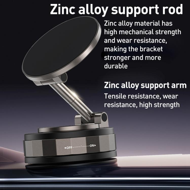 CCT30-2F Rotating Vacuum Adsorption Magnetic Car Phone Holder