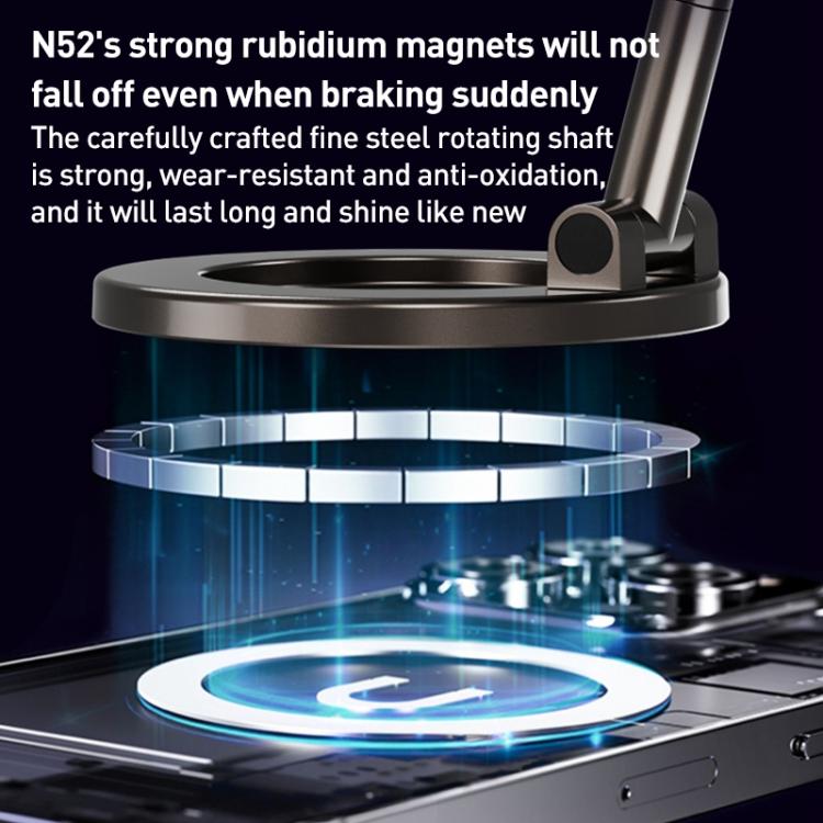 CCT30-2F Rotating Vacuum Adsorption Magnetic Car Phone Holder