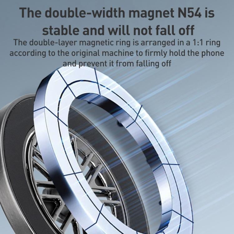 G511 Three-axis Folding Vacuum Adsorption Magnetic Car Phone Holder