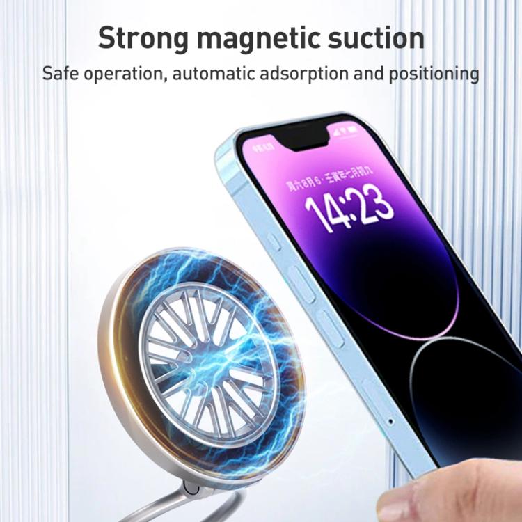 G511 Three-axis Folding Vacuum Adsorption Magnetic Car Phone Holder