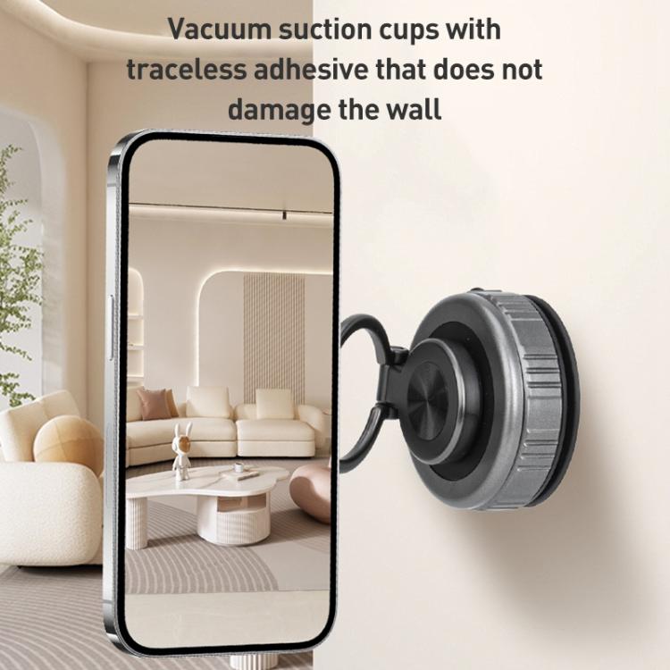 G511 Three-axis Folding Vacuum Adsorption Magnetic Car Phone Holder