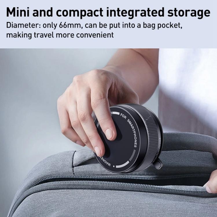 K10A Three-axis Folding Vacuum Adsorption Magnetic Car Phone Holder