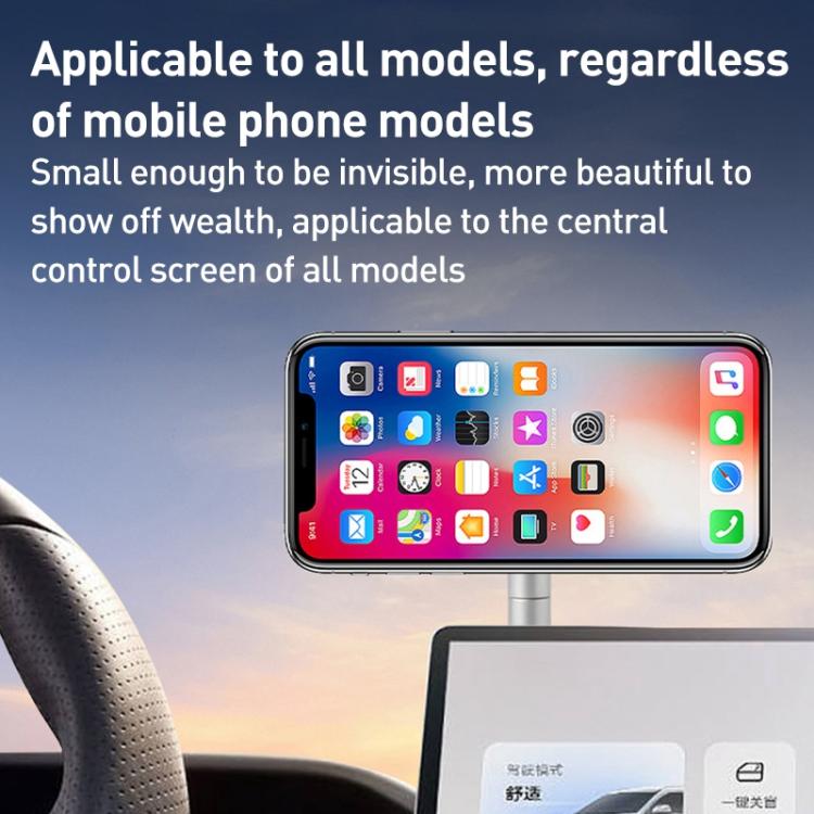 XZK103 Folding Vacuum Adsorption Magnetic Car Phone Holder